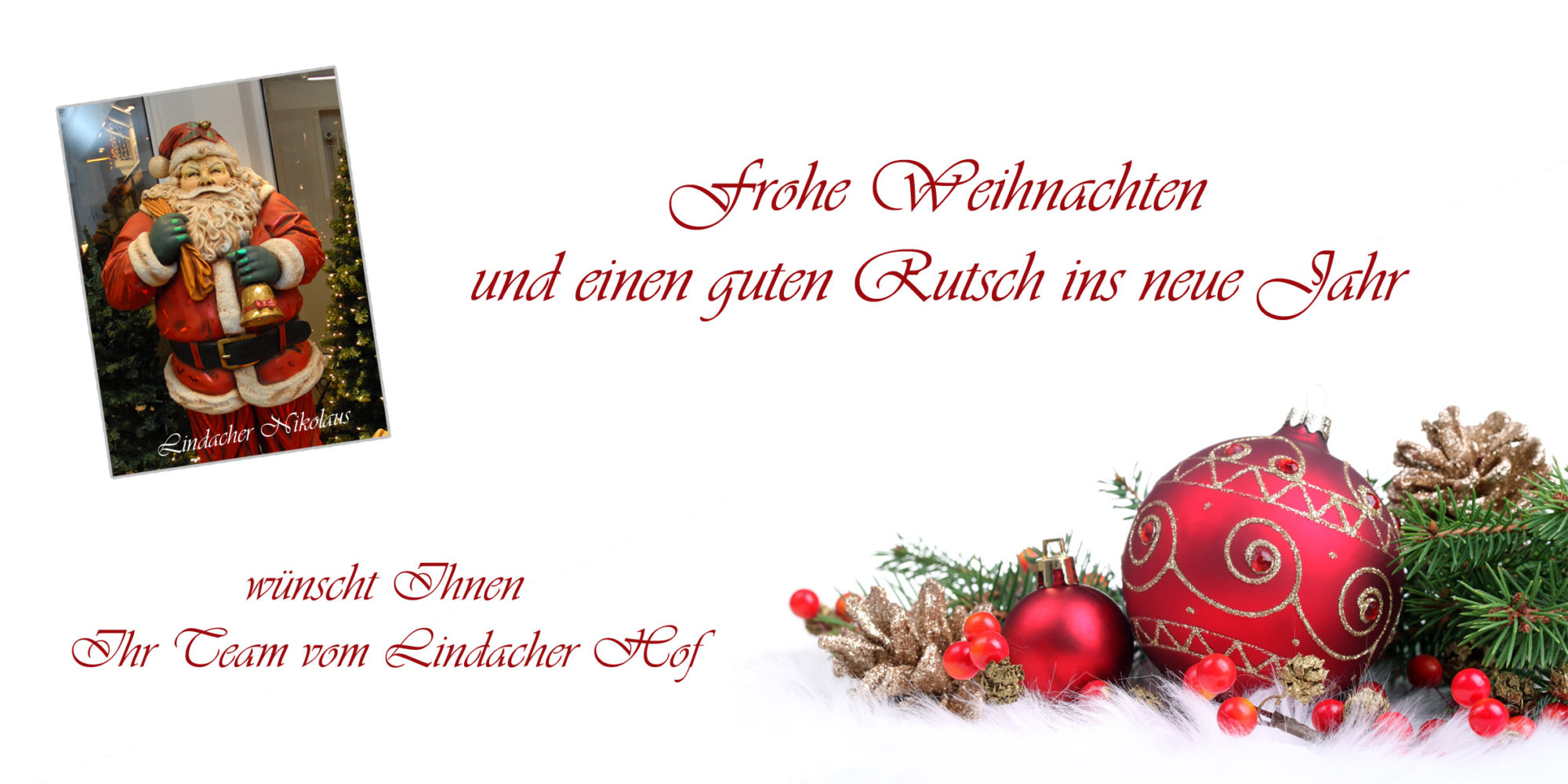 Weihnachtsferien Im Lindacher Hof